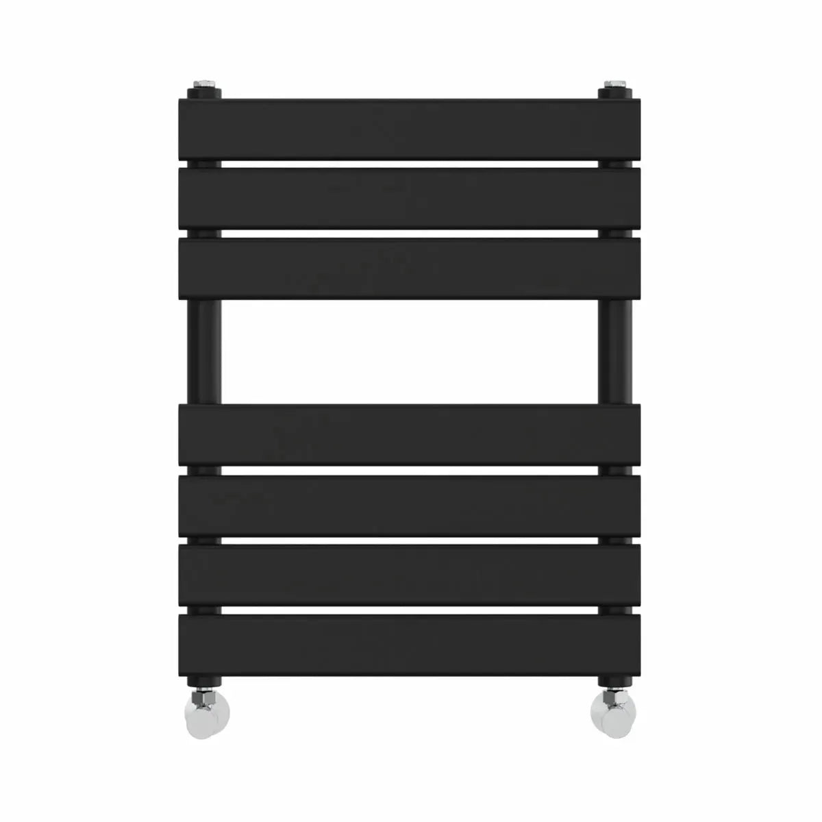 Rapallo - Flat panel heated towel rail black