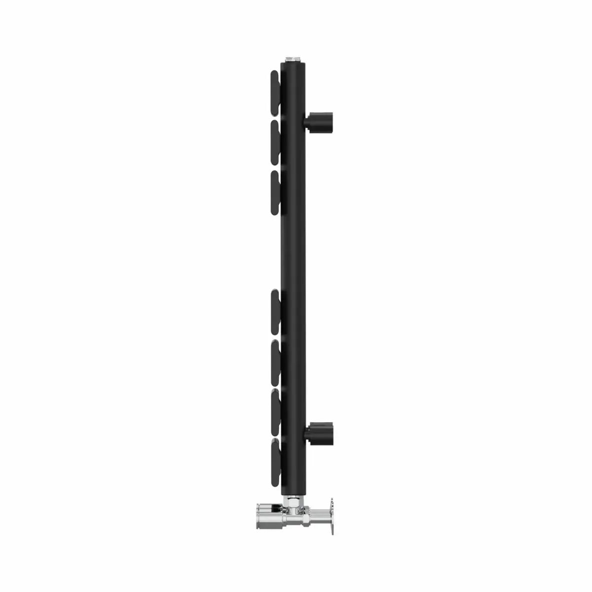 Rapallo - Flat panel heated towel rail black