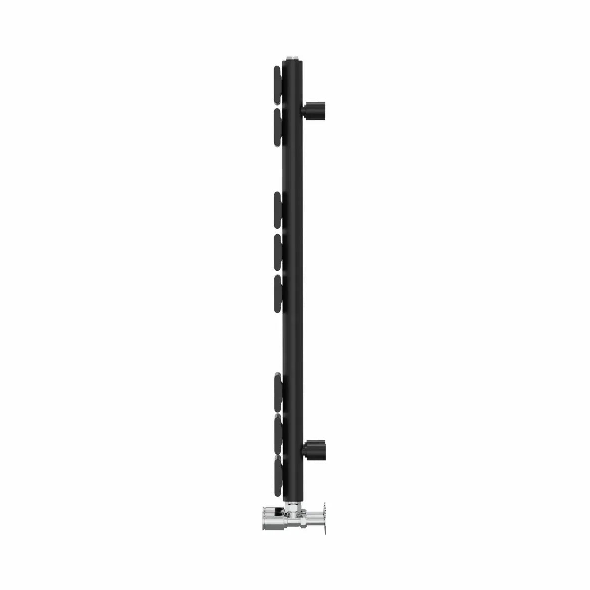 Rapallo - Flat panel heated towel rail black