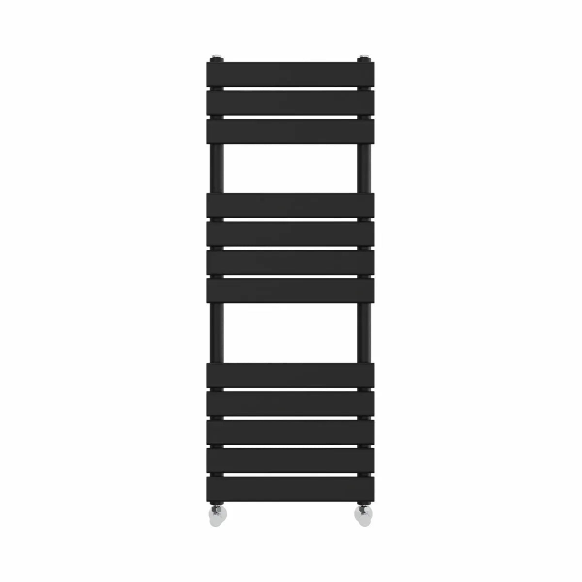 Rapallo - Flat panel heated towel rail black