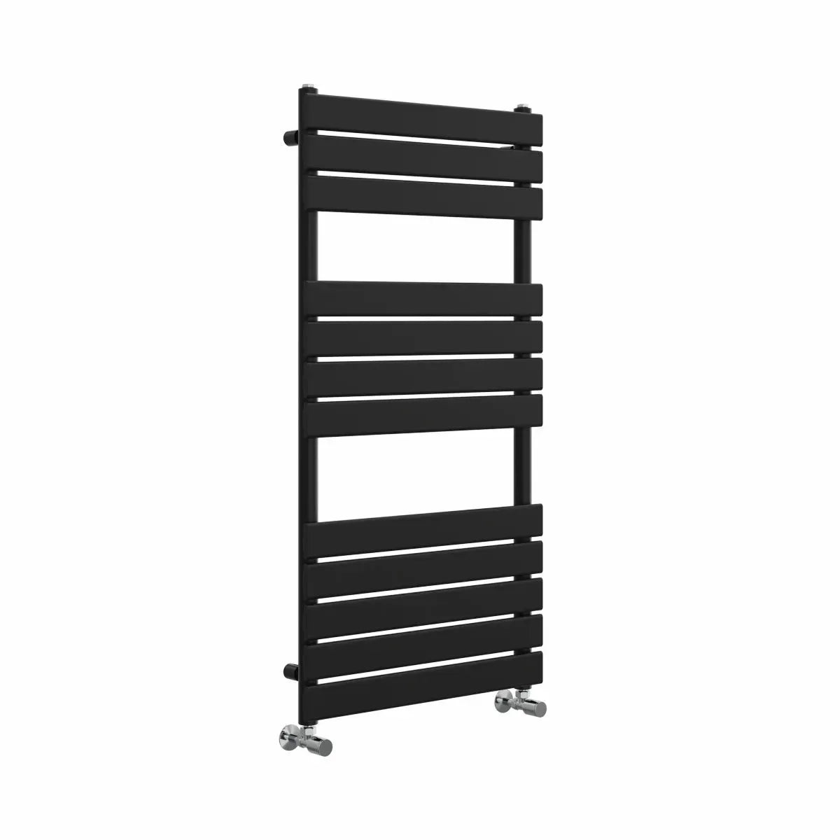 Rapallo - Flat panel heated towel rail black