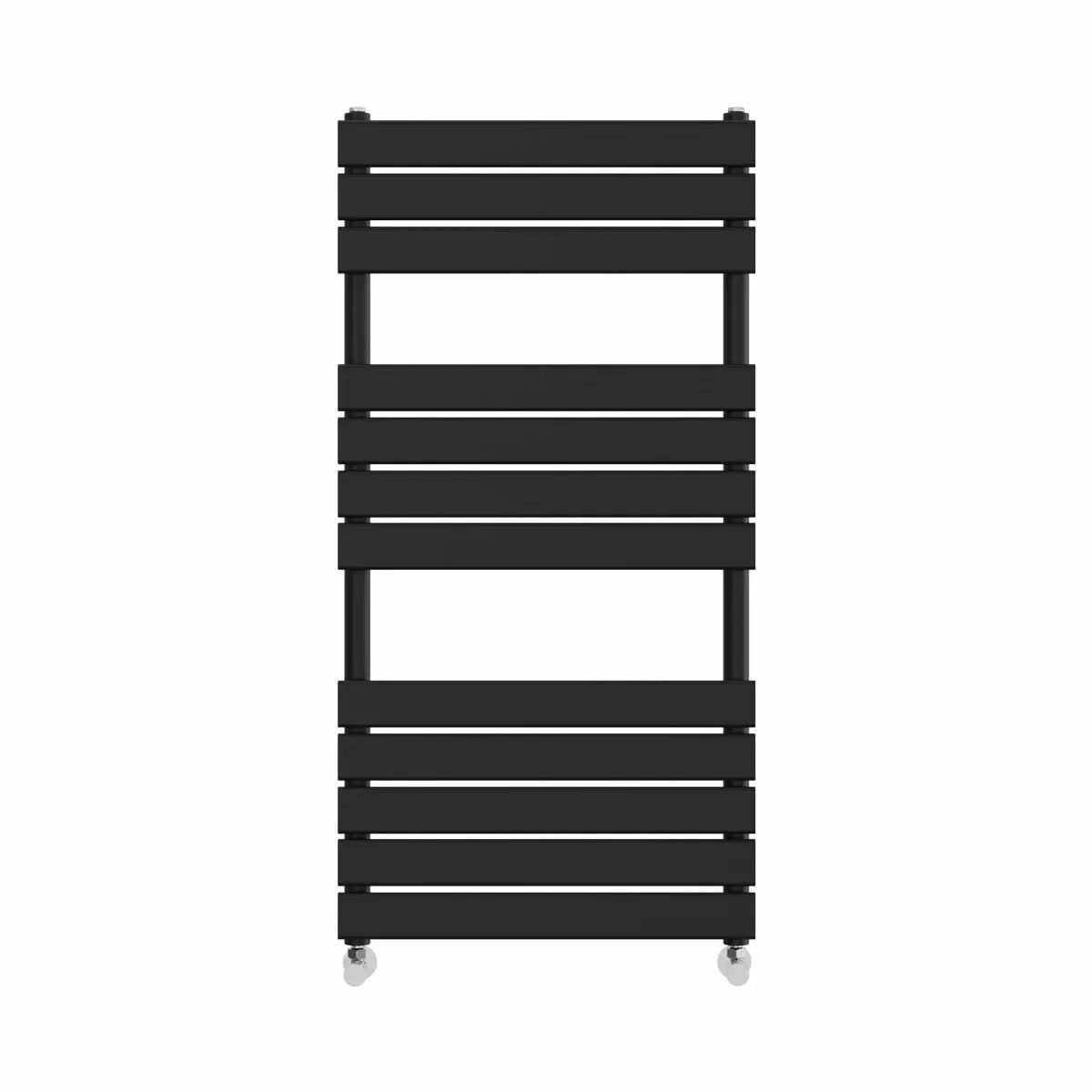 Rapallo - Flat panel heated towel rail black