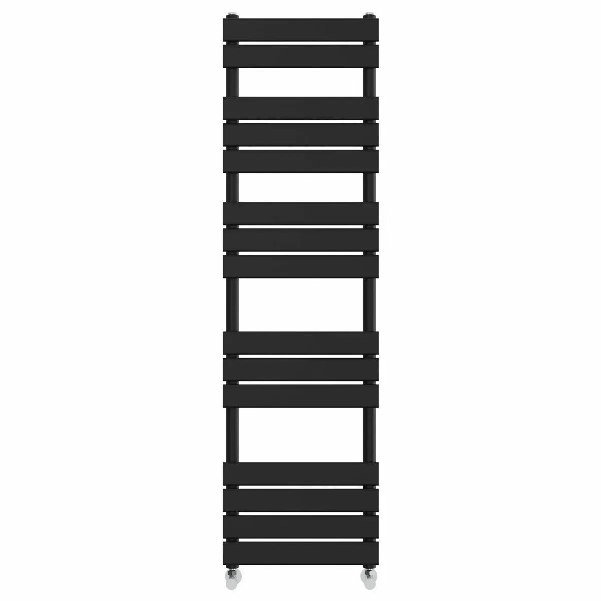 Rapallo - Flat panel heated towel rail black