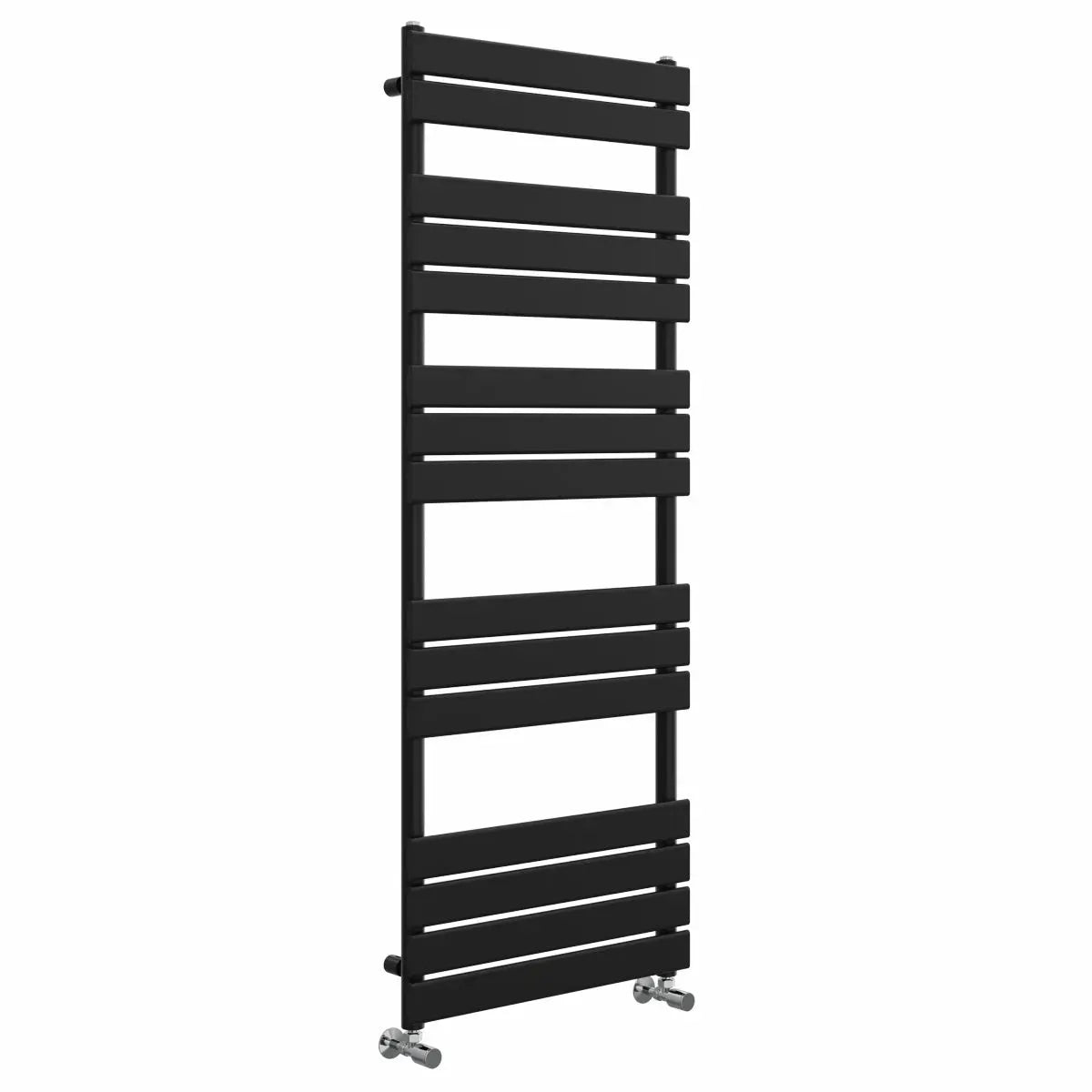 Rapallo - Flat panel heated towel rail black