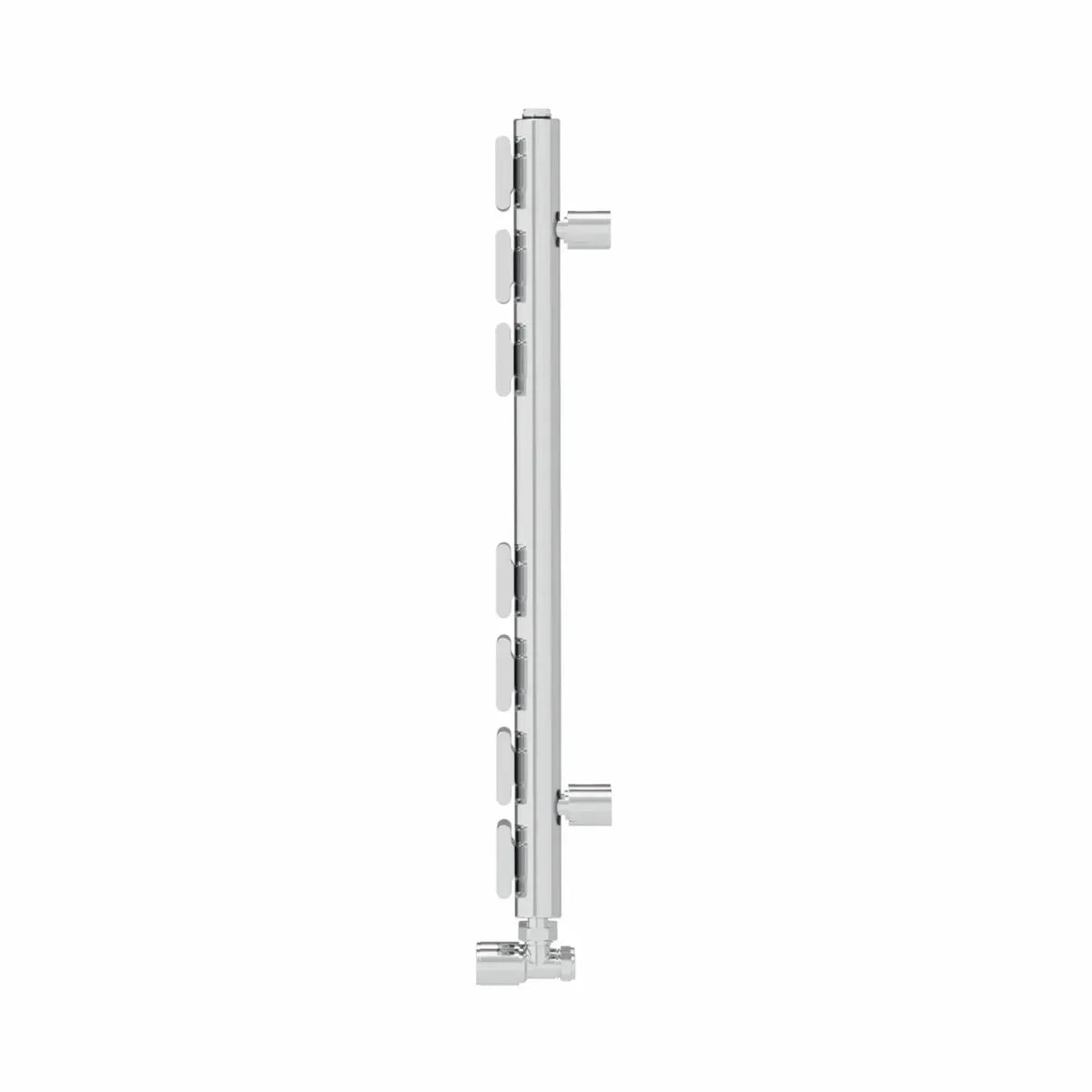 Rapallo - Flat panel heated towel rail chrome