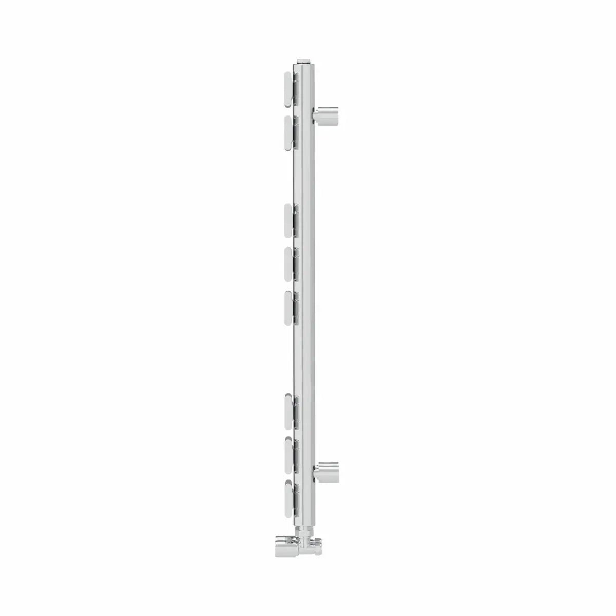 Rapallo - Flat panel heated towel rail chrome