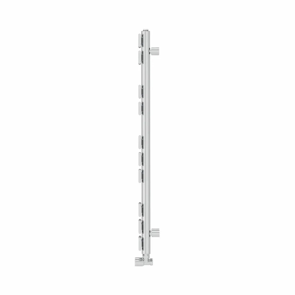 Rapallo - Flat panel heated towel rail chrome