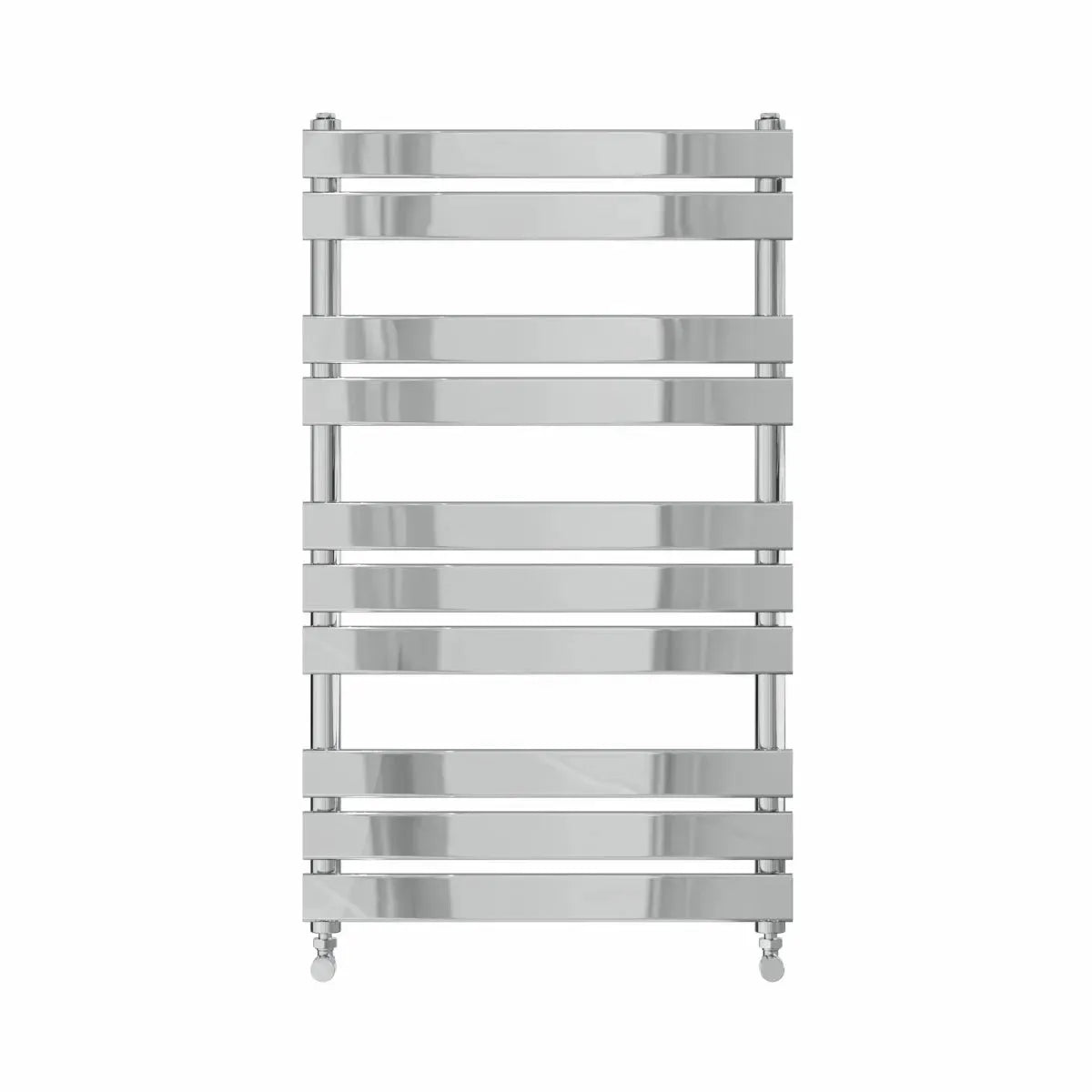 Rapallo - Flat panel heated towel rail chrome