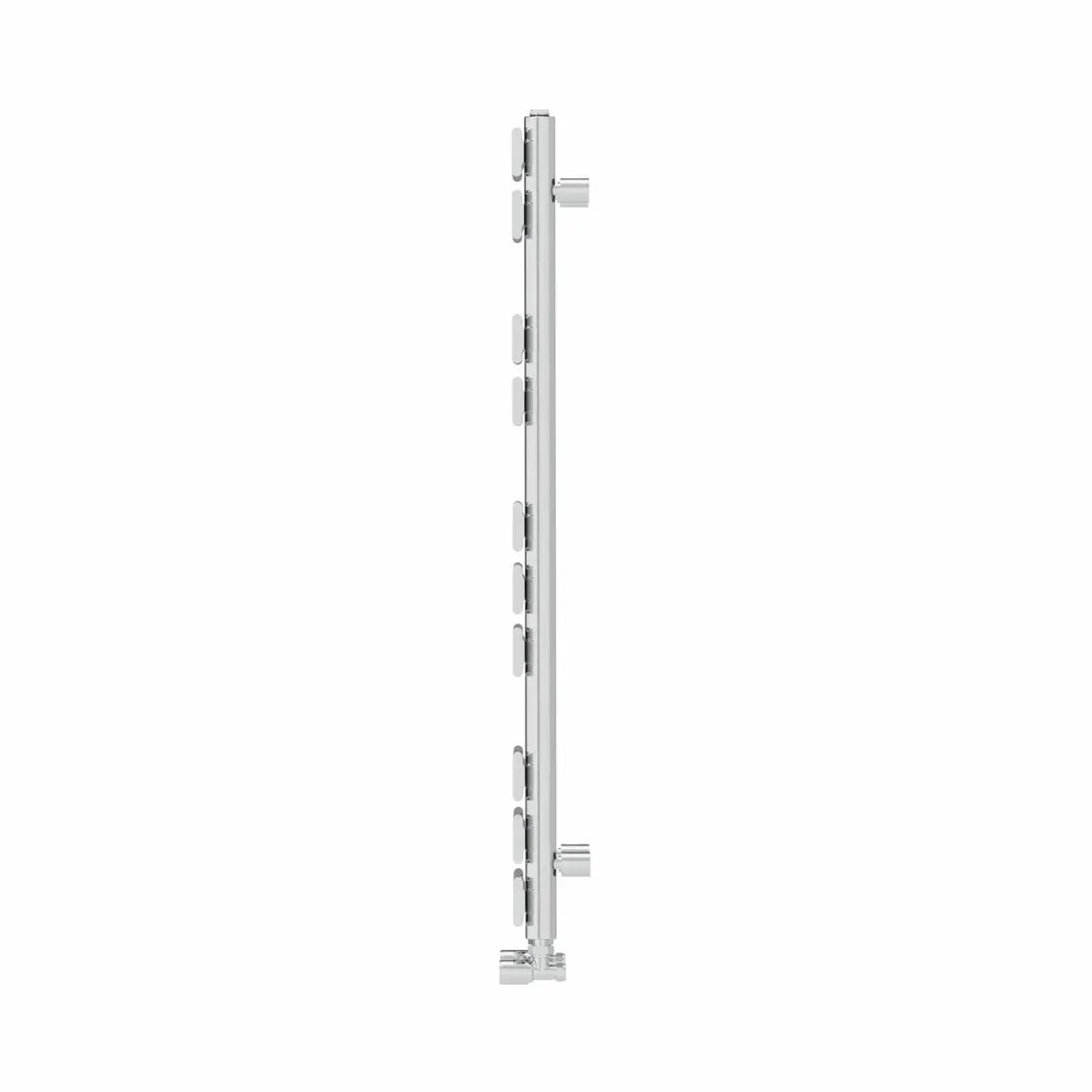 Rapallo - Flat panel heated towel rail chrome