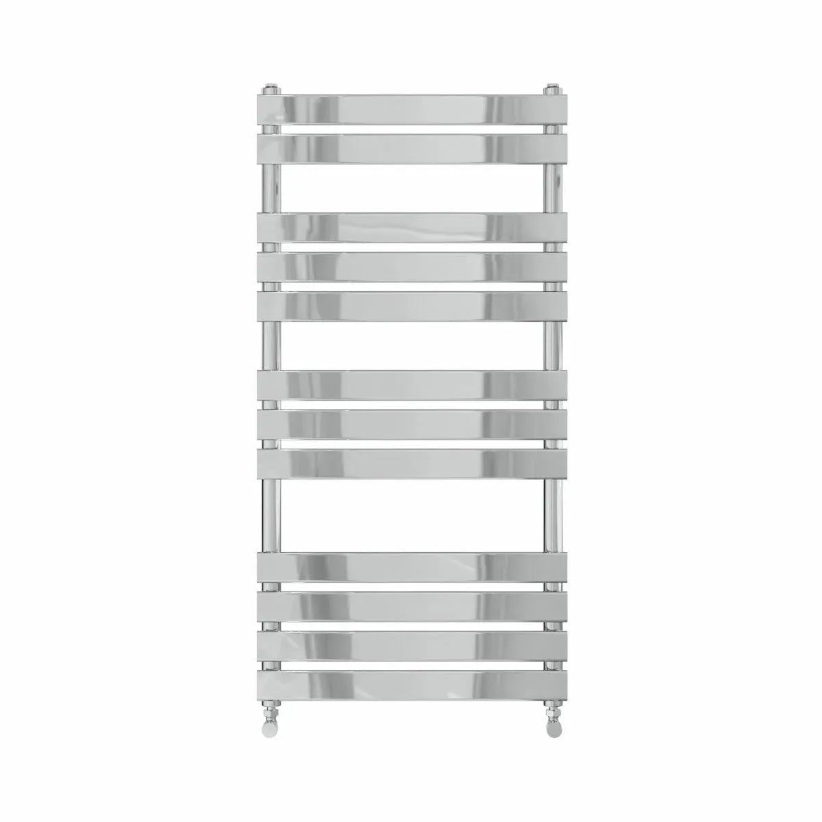 Rapallo - Flat panel heated towel rail chrome