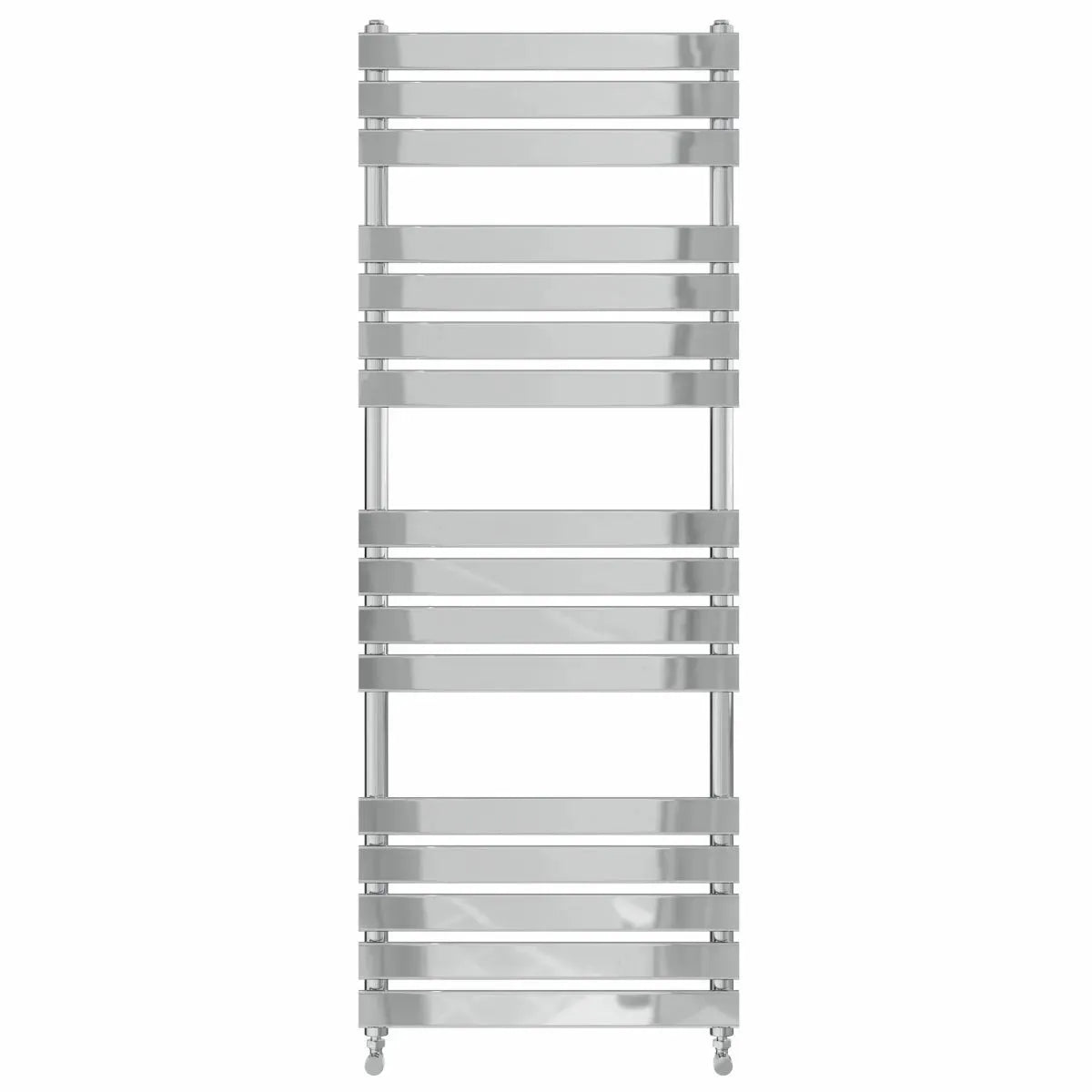 Rapallo - Flat panel heated towel rail chrome