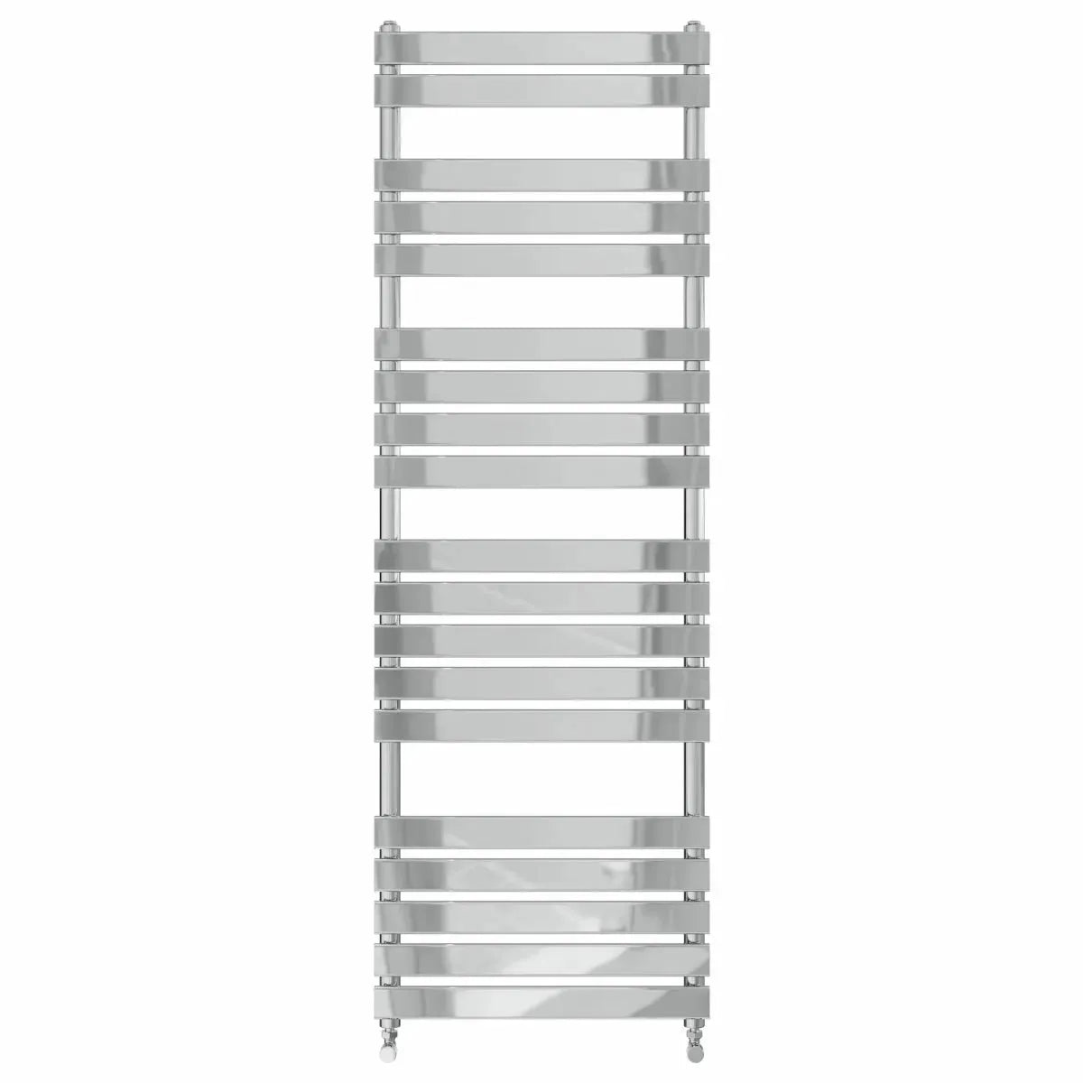 Rapallo - Flat panel heated towel rail chrome