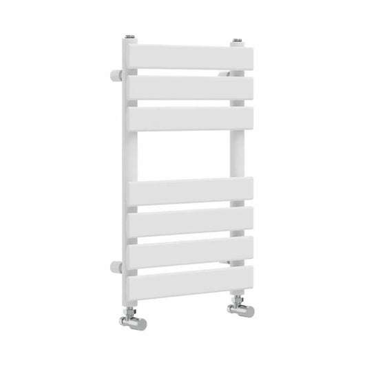 Rapallo - Flat panel heated towel rail white