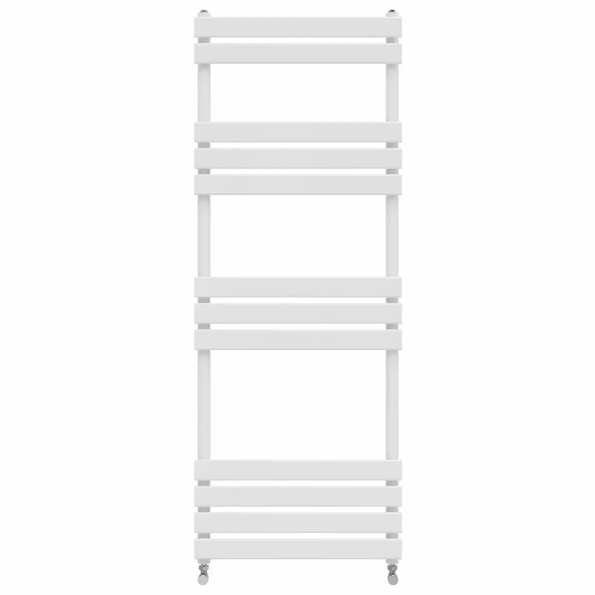 Rapallo - Flat panel heated towel rail white