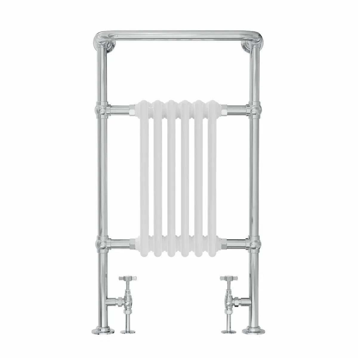 Varallo - Traditional heated towel rail white