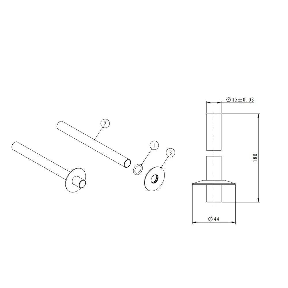 Radiator pipes & collars