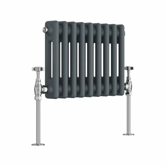 Ferentino - Traditional horizontal column radiator anthracite