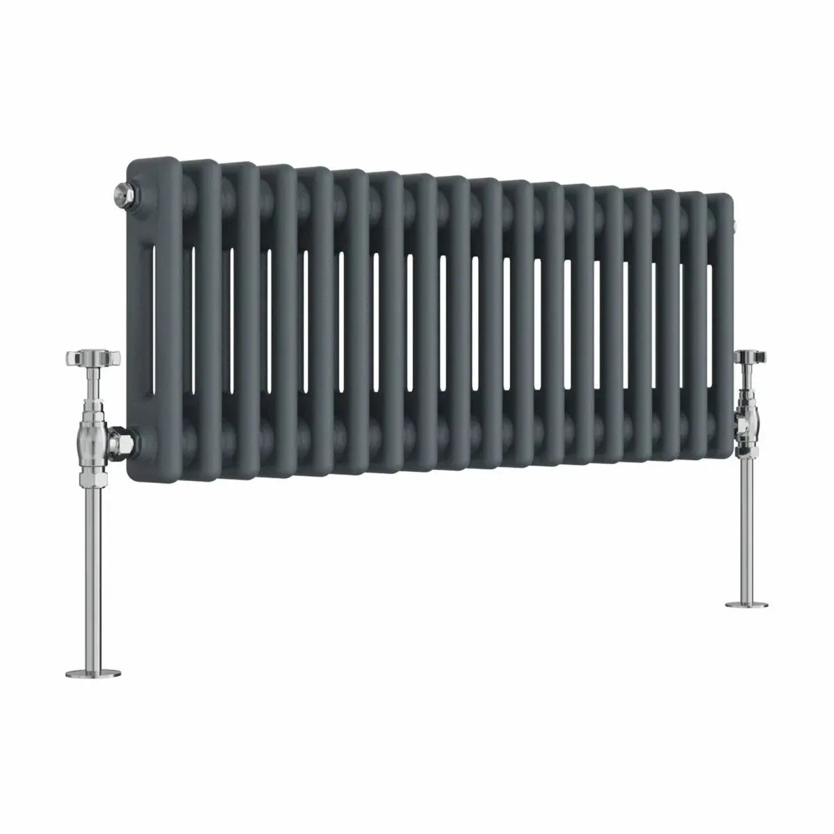 Ferentino - Traditional horizontal column radiator anthracite