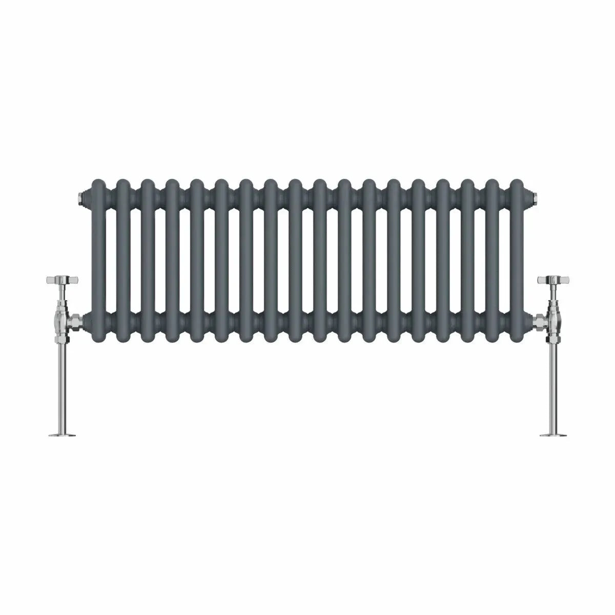 Ferentino - Traditional horizontal column radiator anthracite