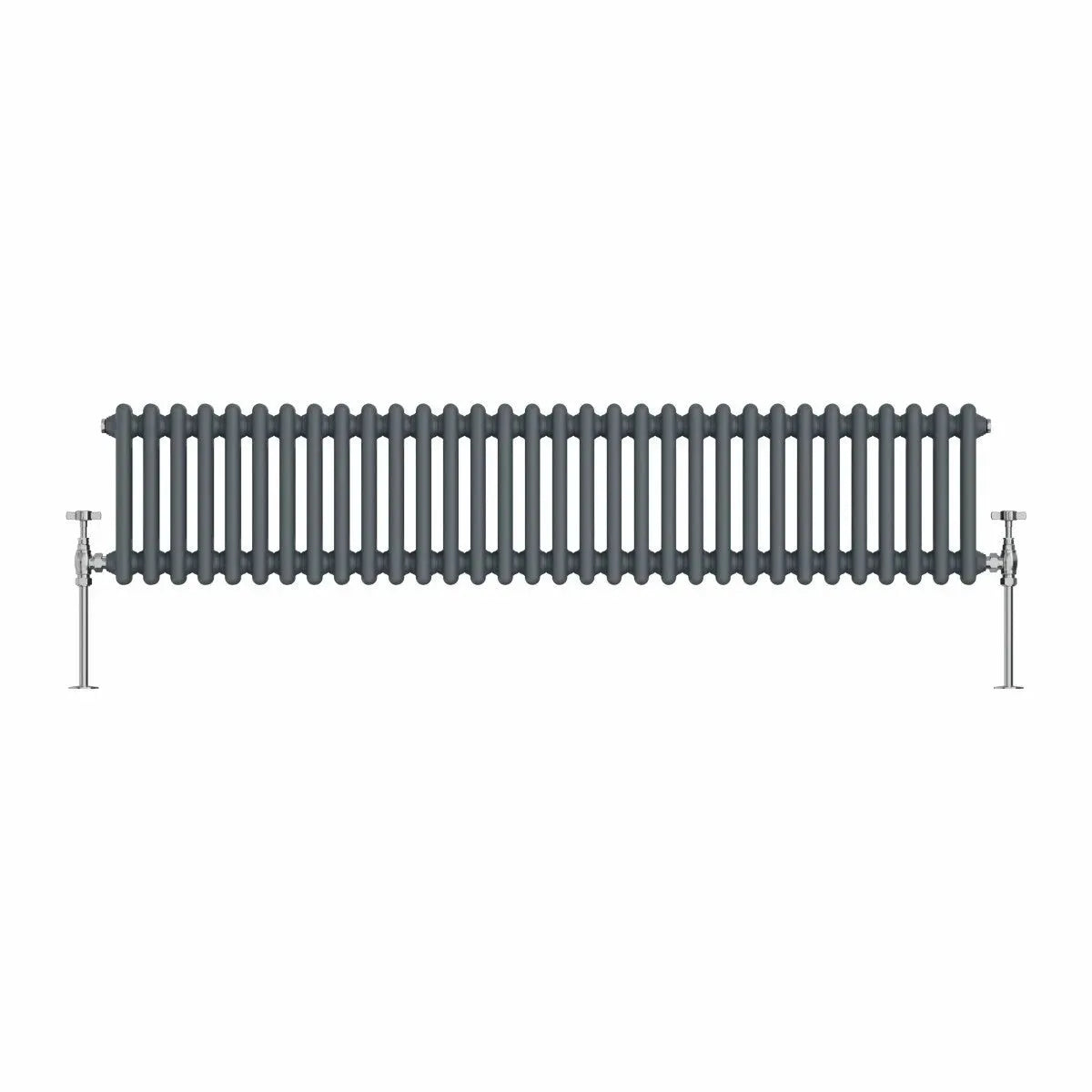 Ferentino - Traditional horizontal column radiator anthracite