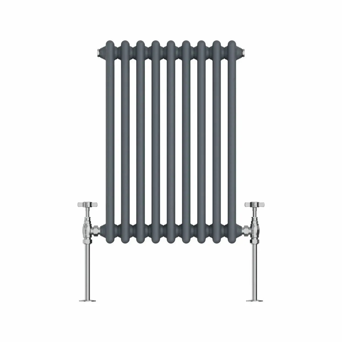 Ferentino - Traditional horizontal column radiator anthracite