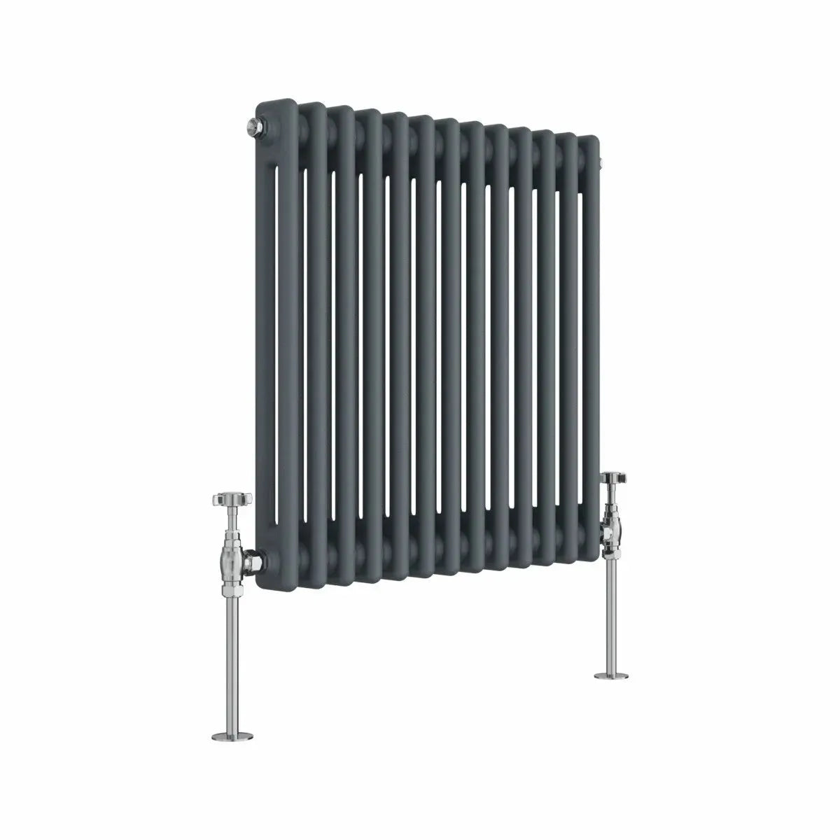 Ferentino - Traditional horizontal column radiator anthracite