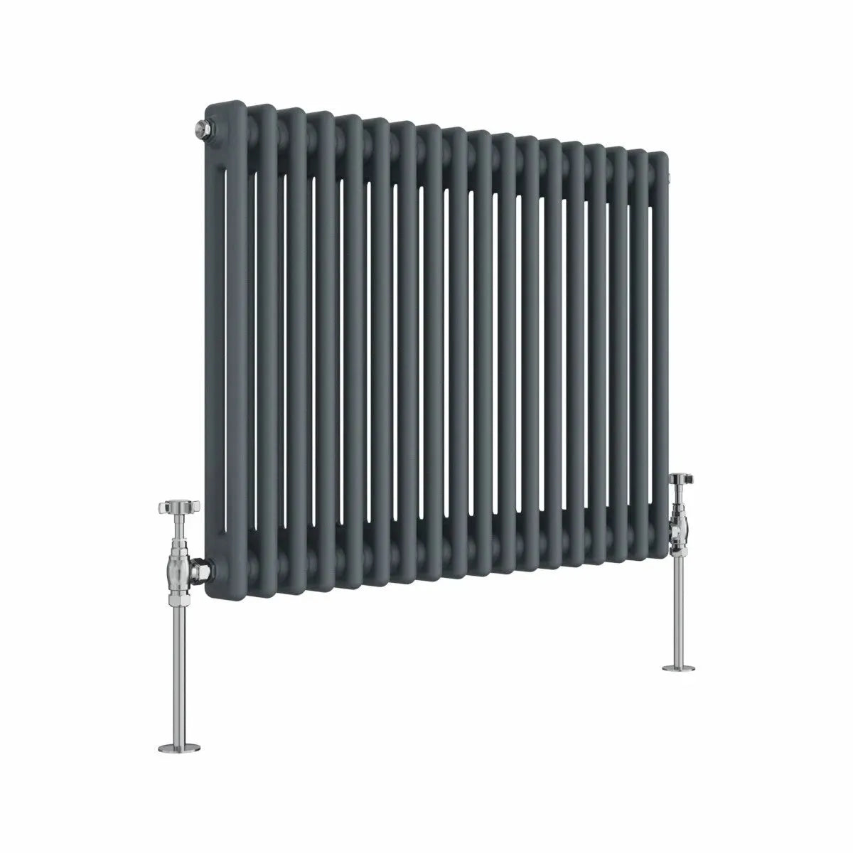 Ferentino - Traditional horizontal column radiator anthracite