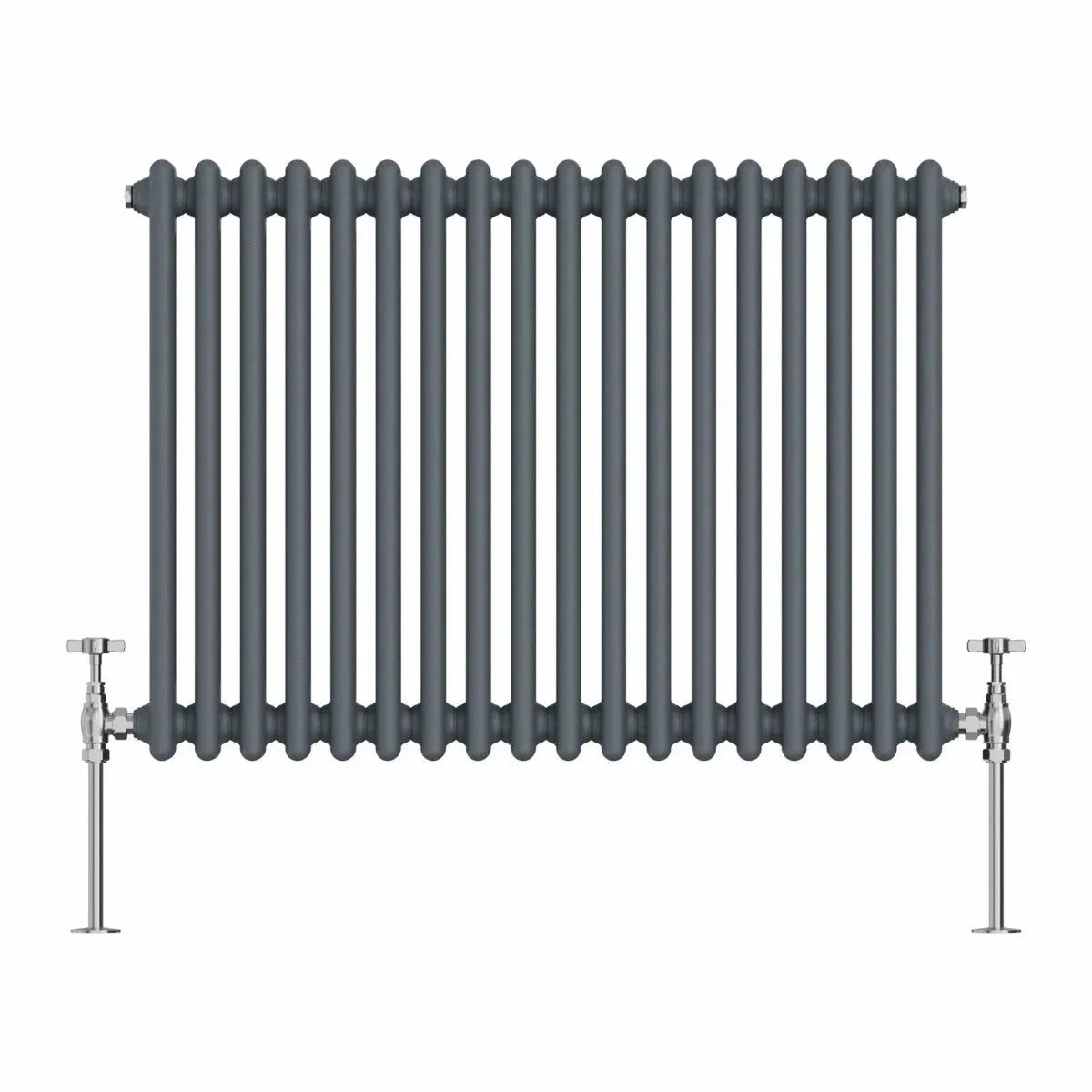 Ferentino - Traditional horizontal column radiator anthracite