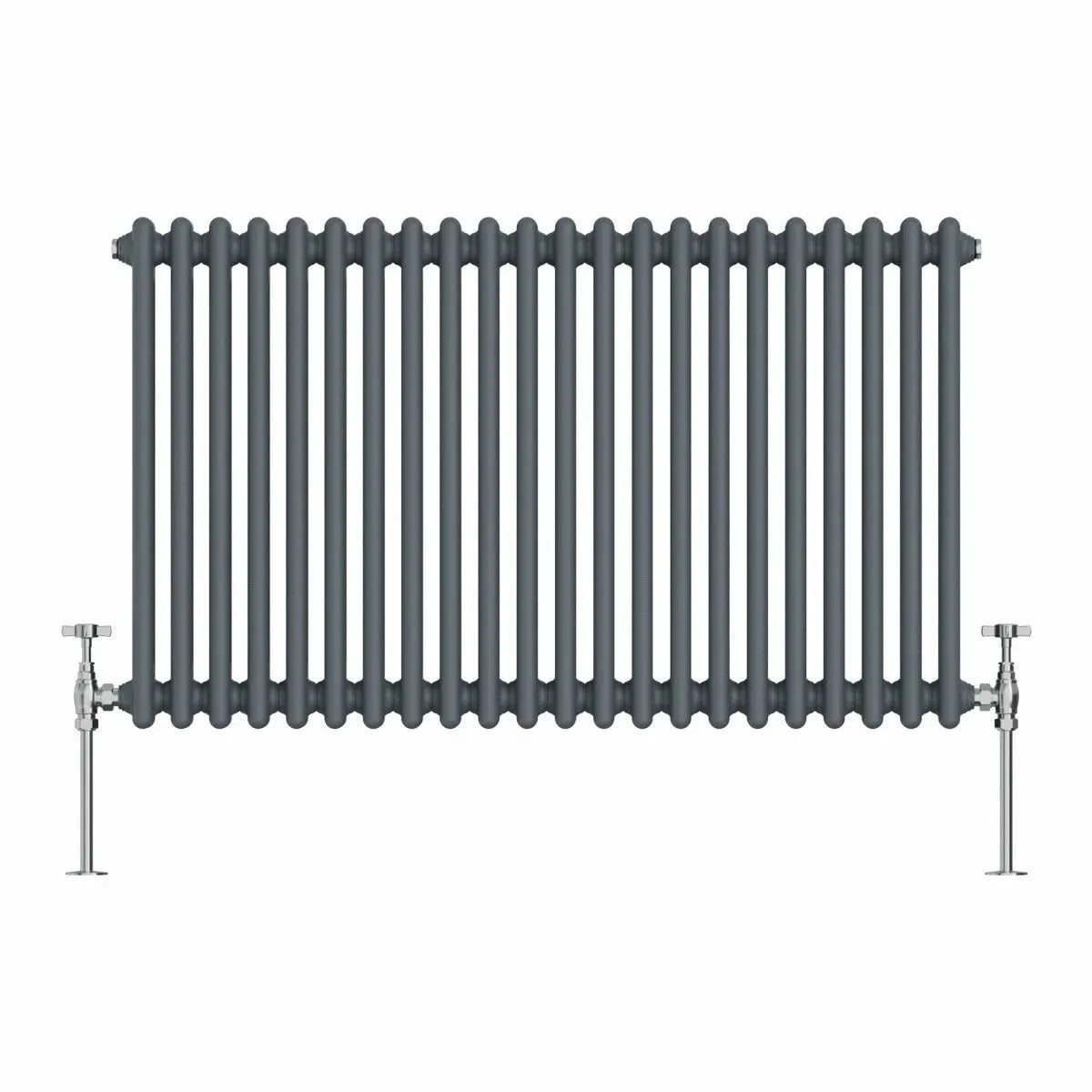 Ferentino - Traditional horizontal column radiator anthracite