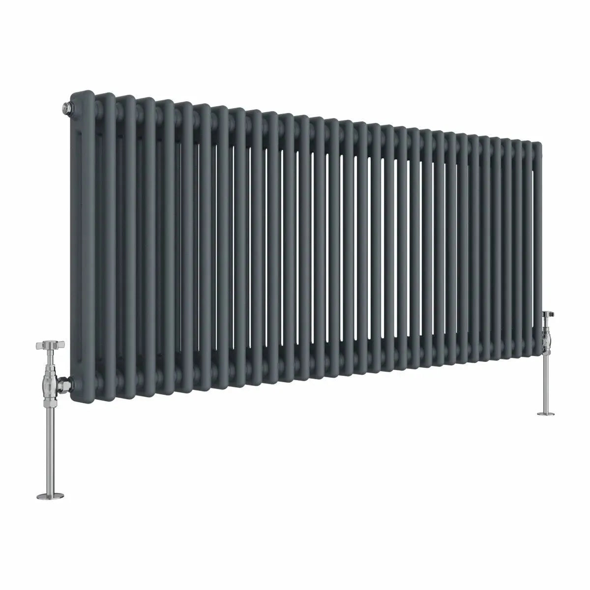 Ferentino - Traditional horizontal column radiator anthracite