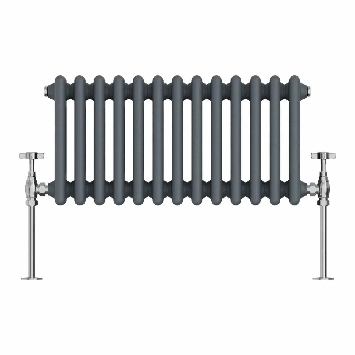 Ferentino - Traditional horizontal column radiator anthracite