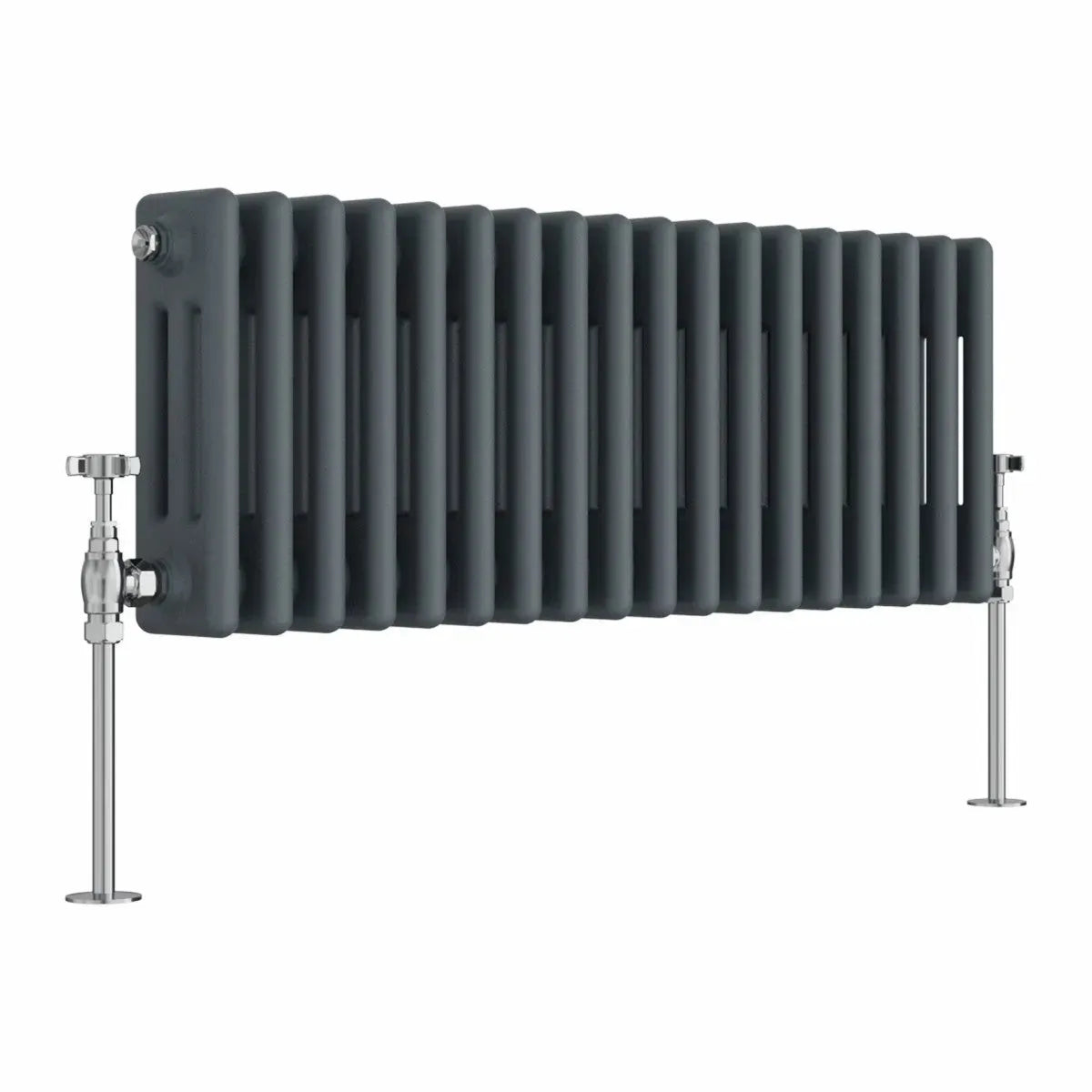 Ferentino - Traditional horizontal column radiator anthracite