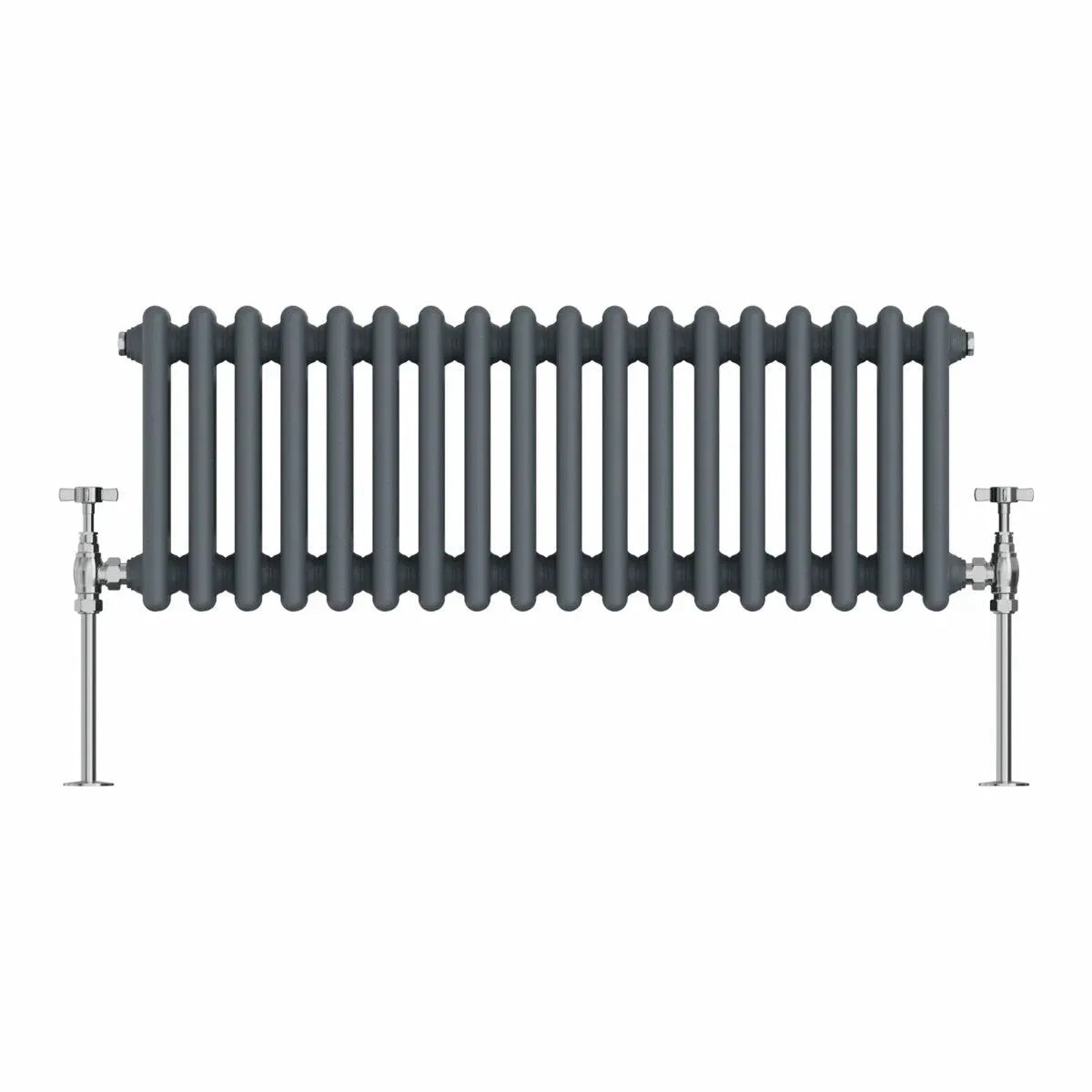 Ferentino - Traditional horizontal column radiator anthracite