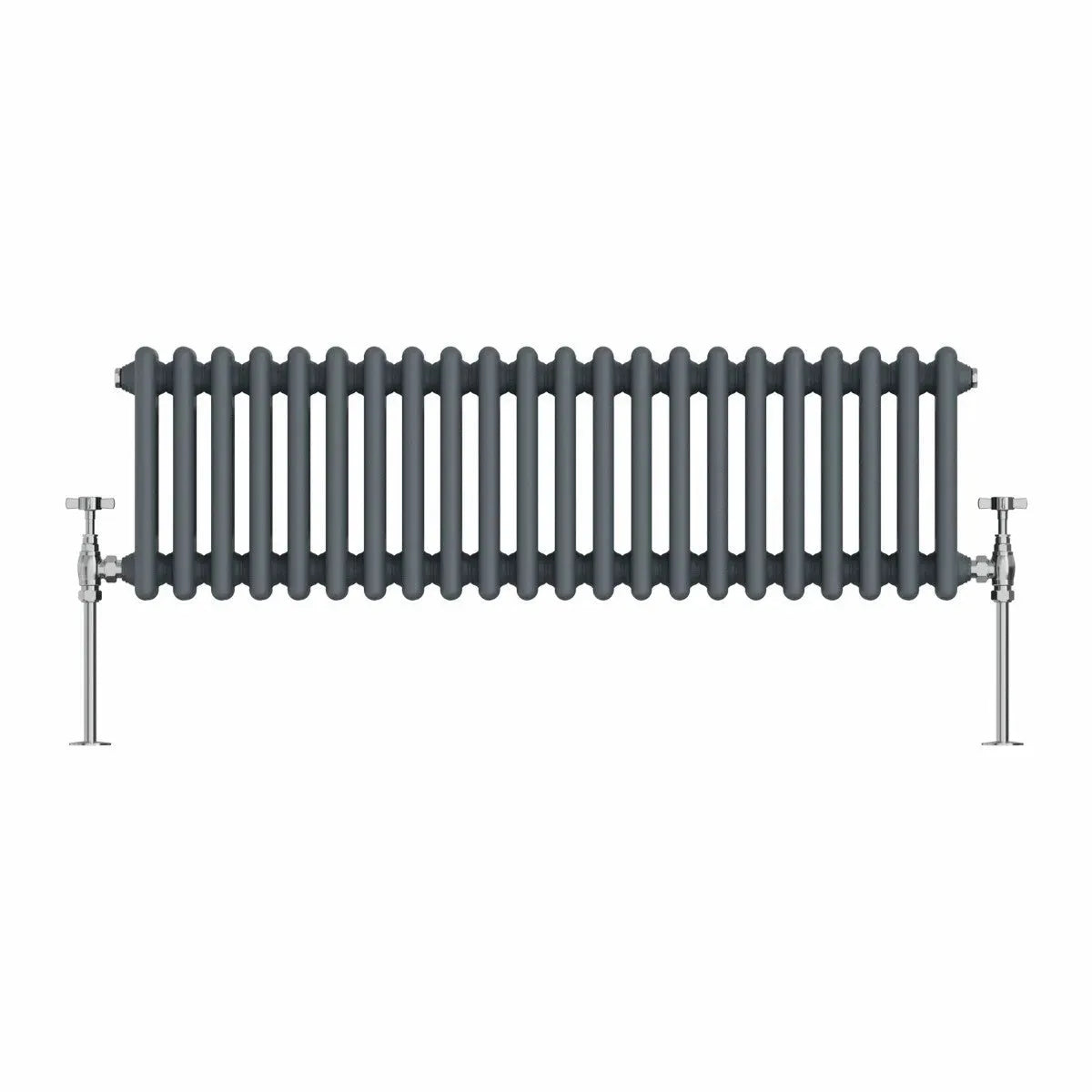 Ferentino - Traditional horizontal column radiator anthracite