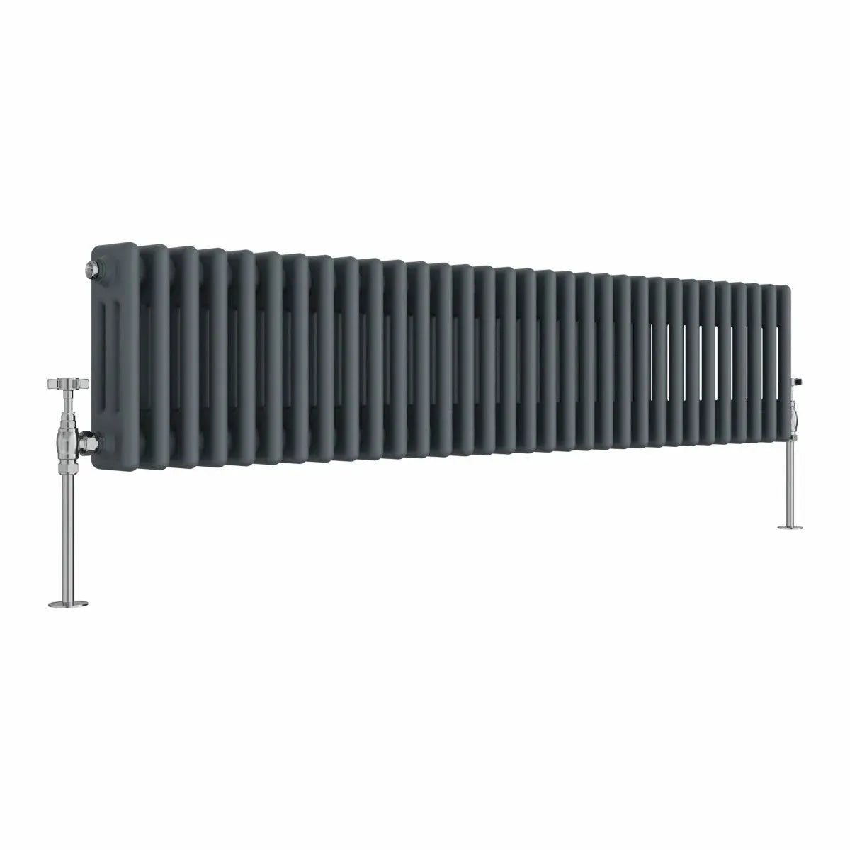 Ferentino - Traditional horizontal column radiator anthracite