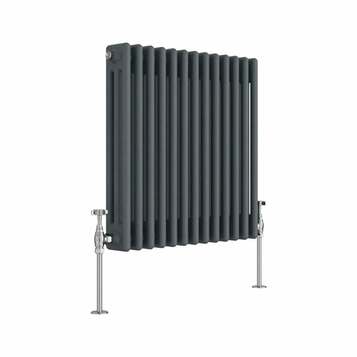 Ferentino - Traditional horizontal column radiator anthracite