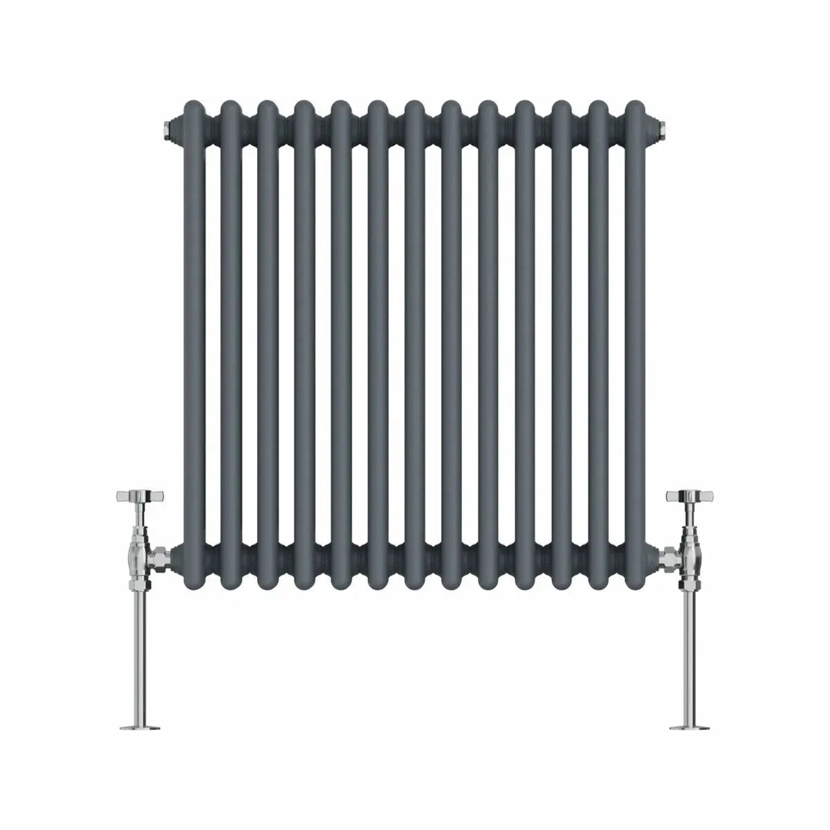 Ferentino - Traditional horizontal column radiator anthracite