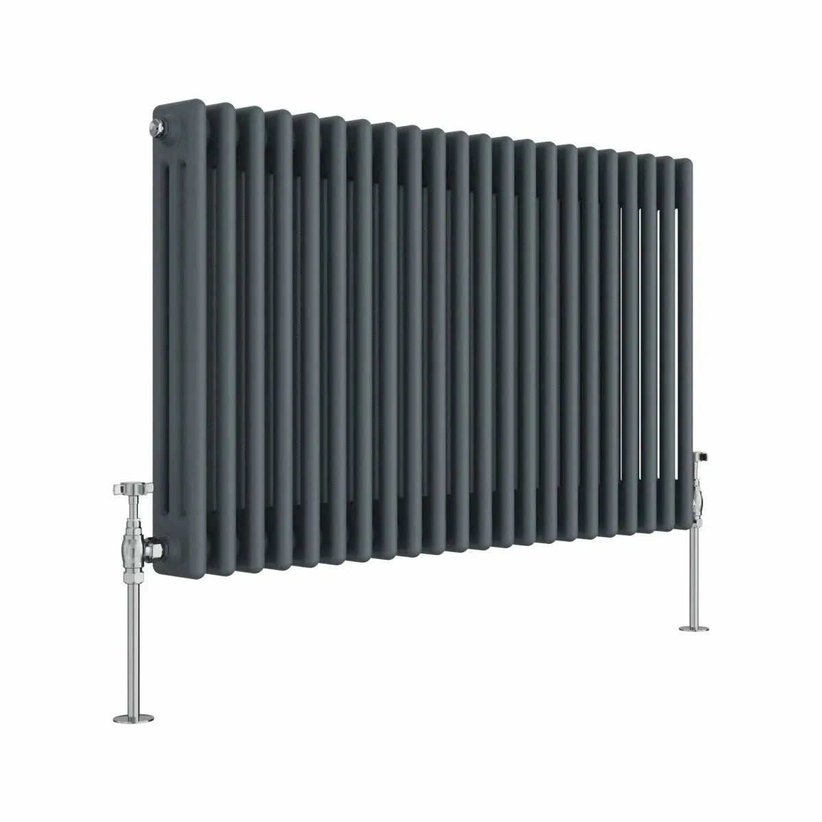 Ferentino - Traditional horizontal column radiator anthracite