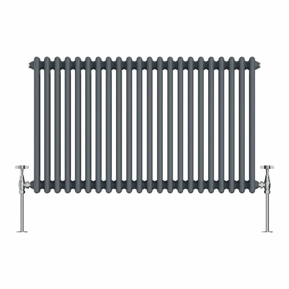 Ferentino - Traditional horizontal column radiator anthracite