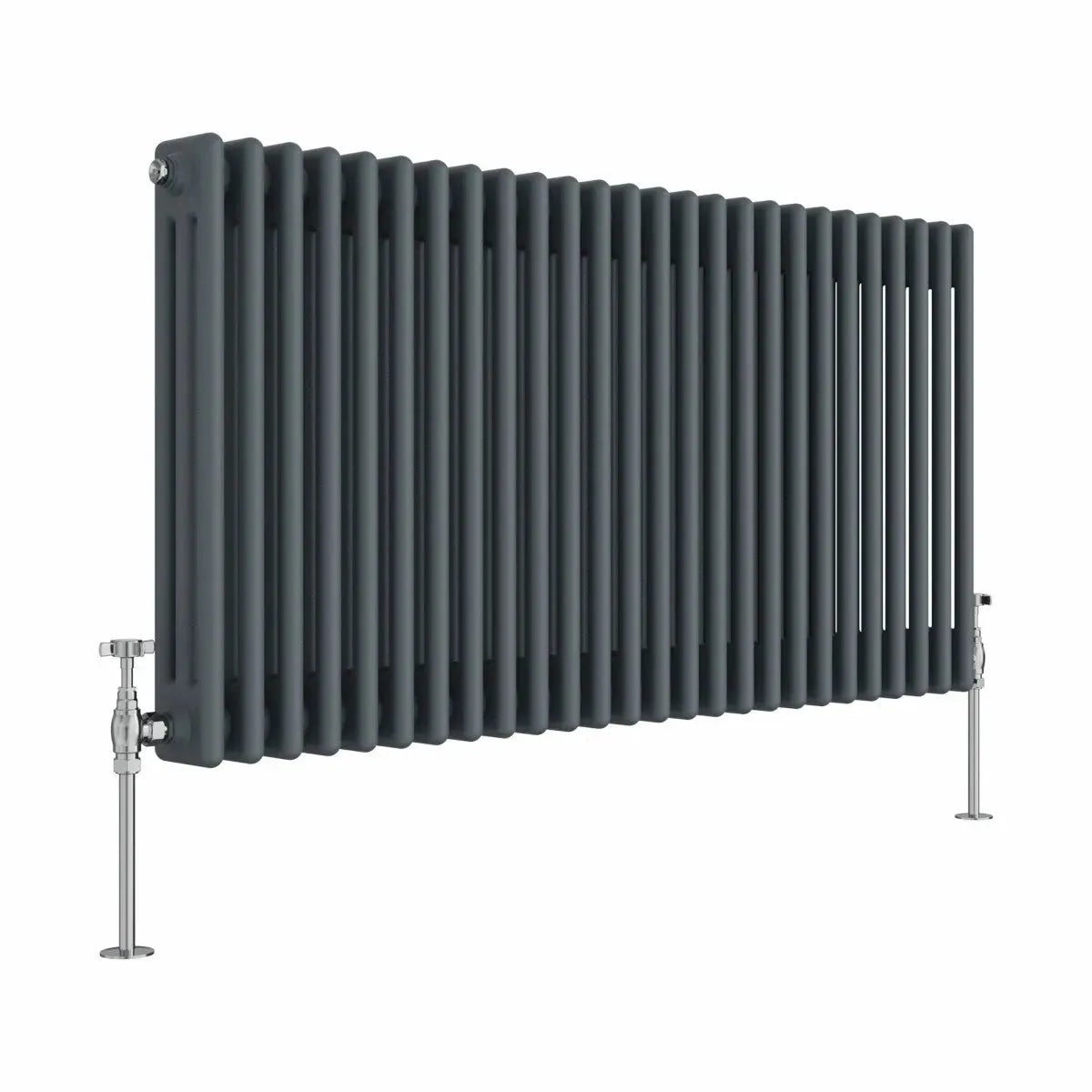 Ferentino - Traditional horizontal column radiator anthracite