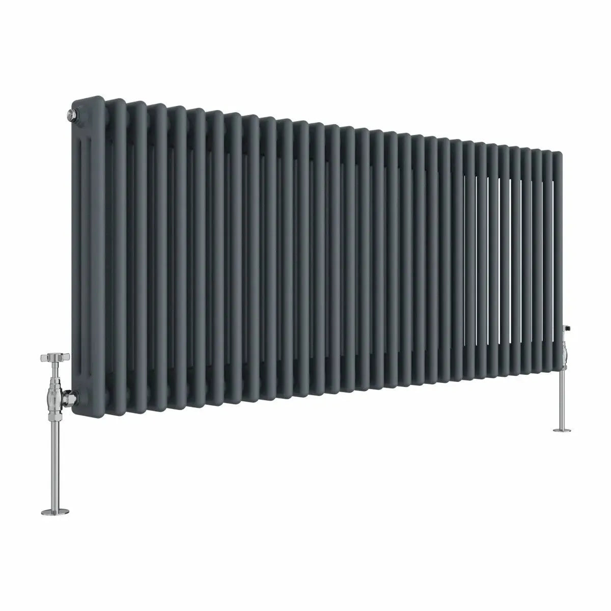 Ferentino - Traditional horizontal column radiator anthracite