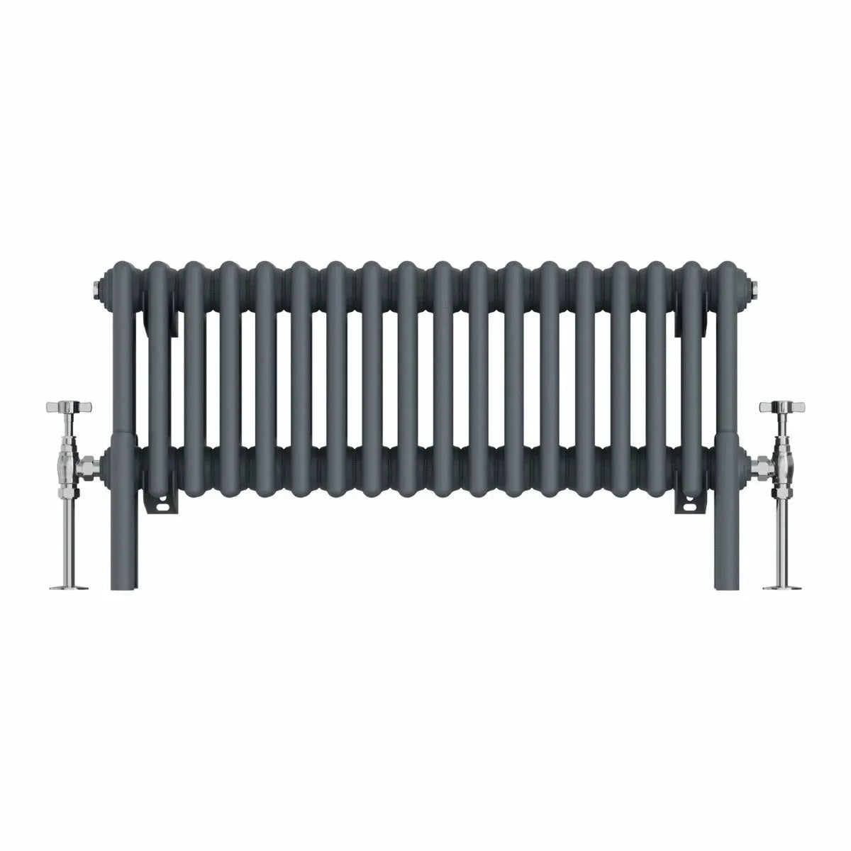 Ferentino - Traditional horizontal column radiator anthracite