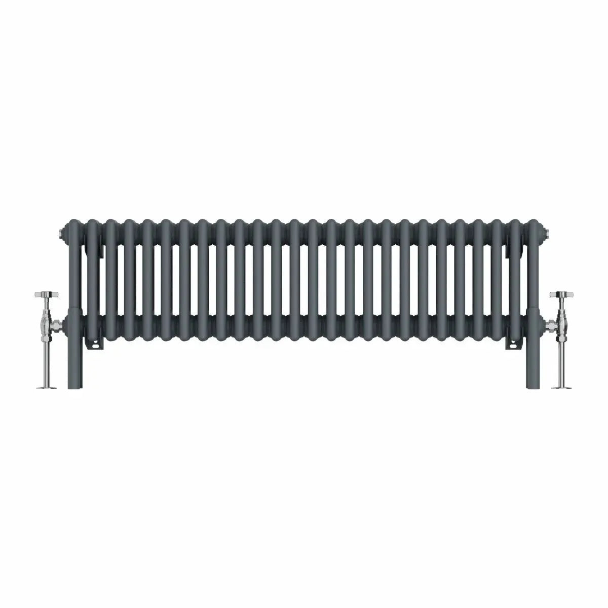 Ferentino - Traditional horizontal column radiator anthracite