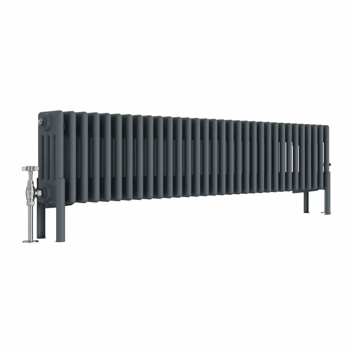 Ferentino - Traditional horizontal column radiator anthracite