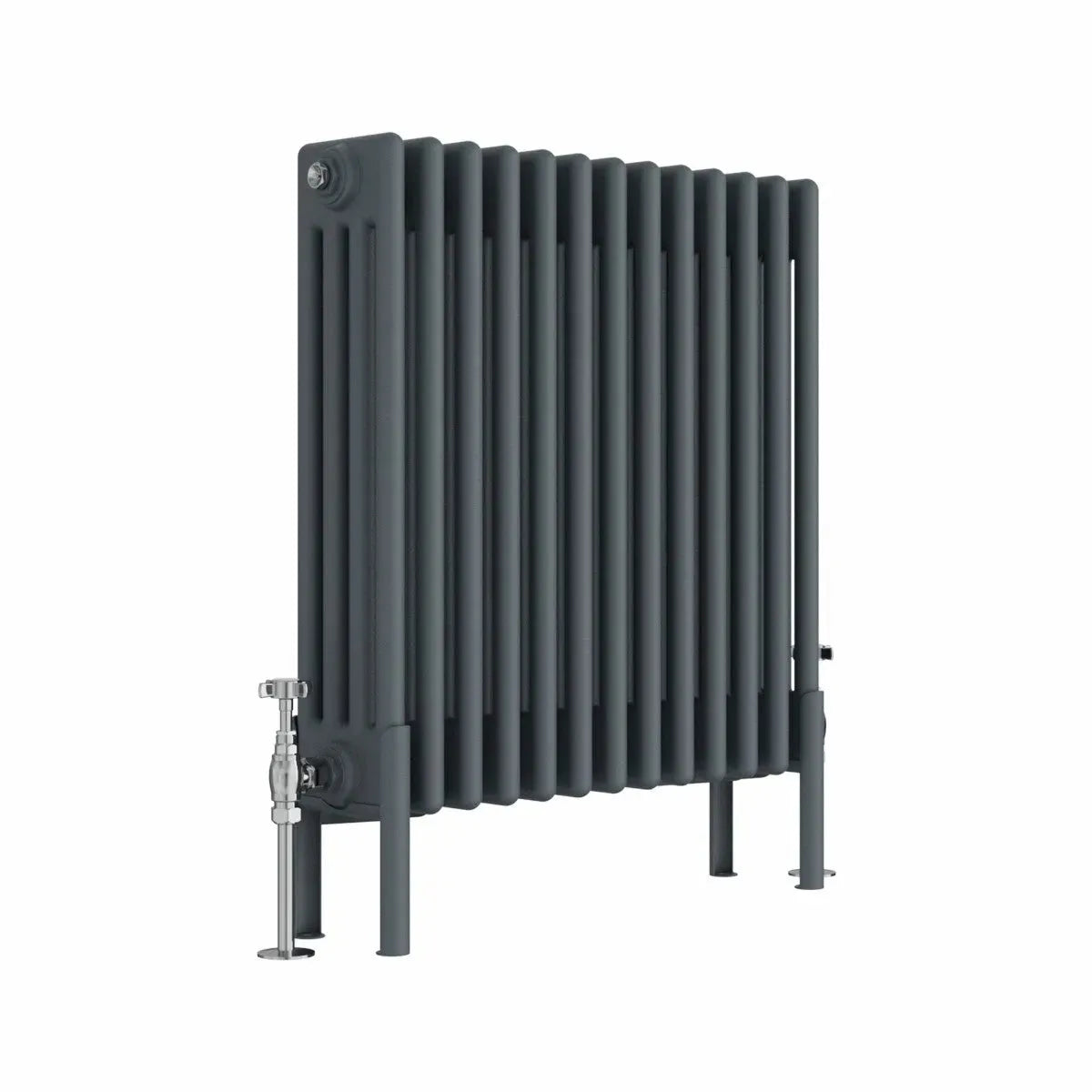 Ferentino - Traditional horizontal column radiator anthracite