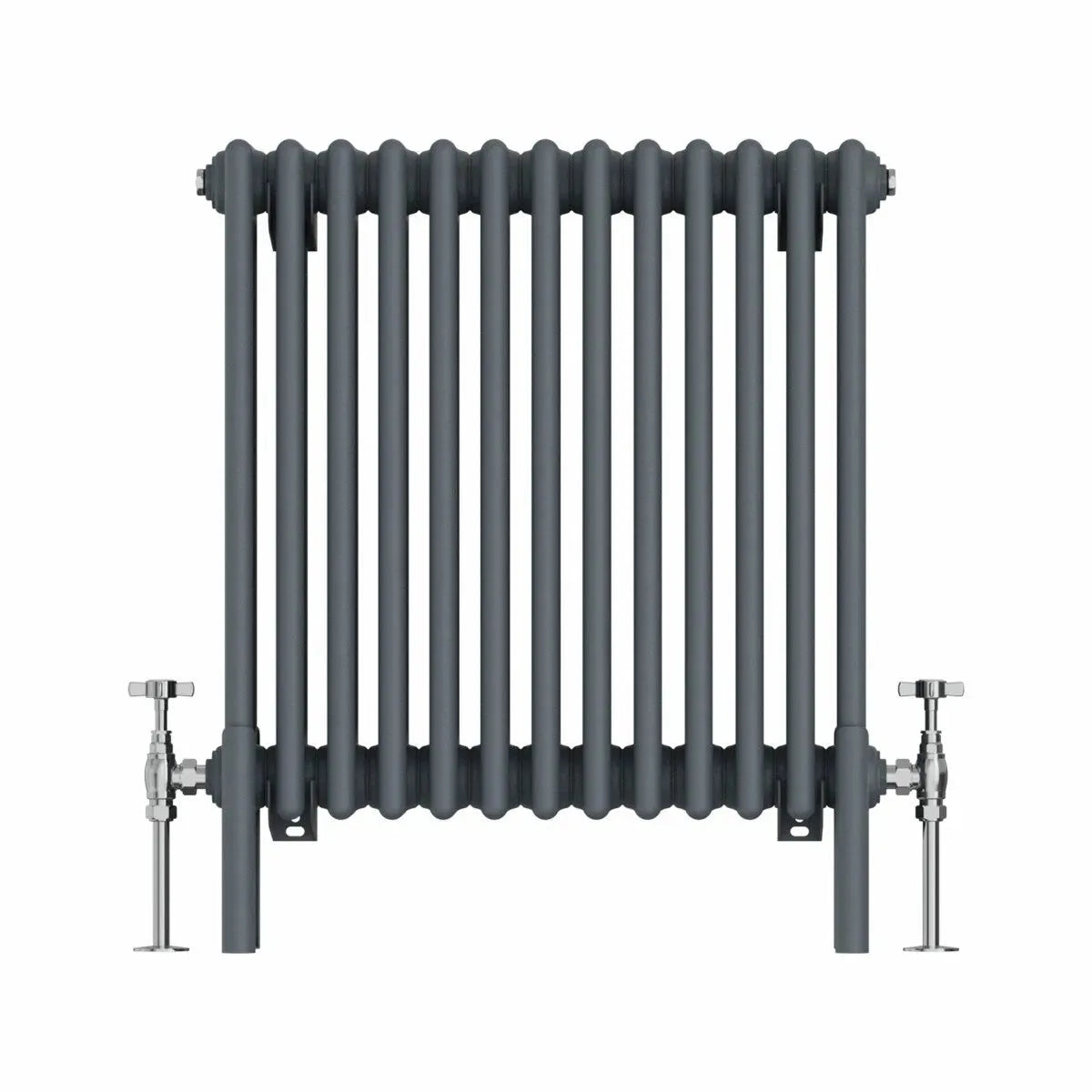 Ferentino - Traditional horizontal column radiator anthracite