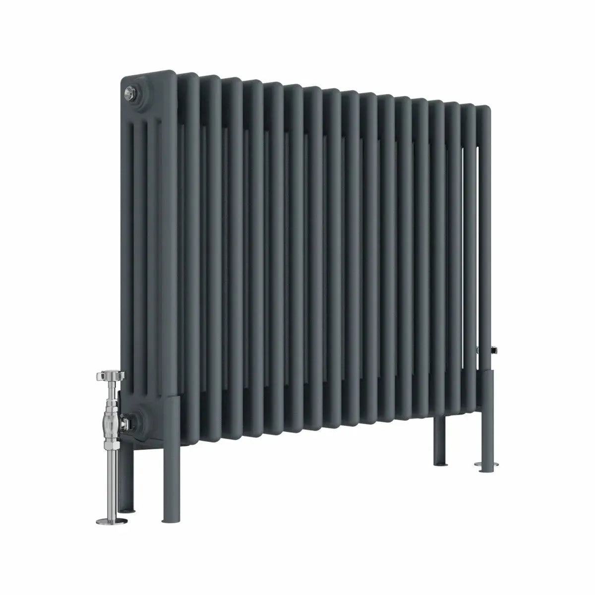 Ferentino - Traditional horizontal column radiator anthracite