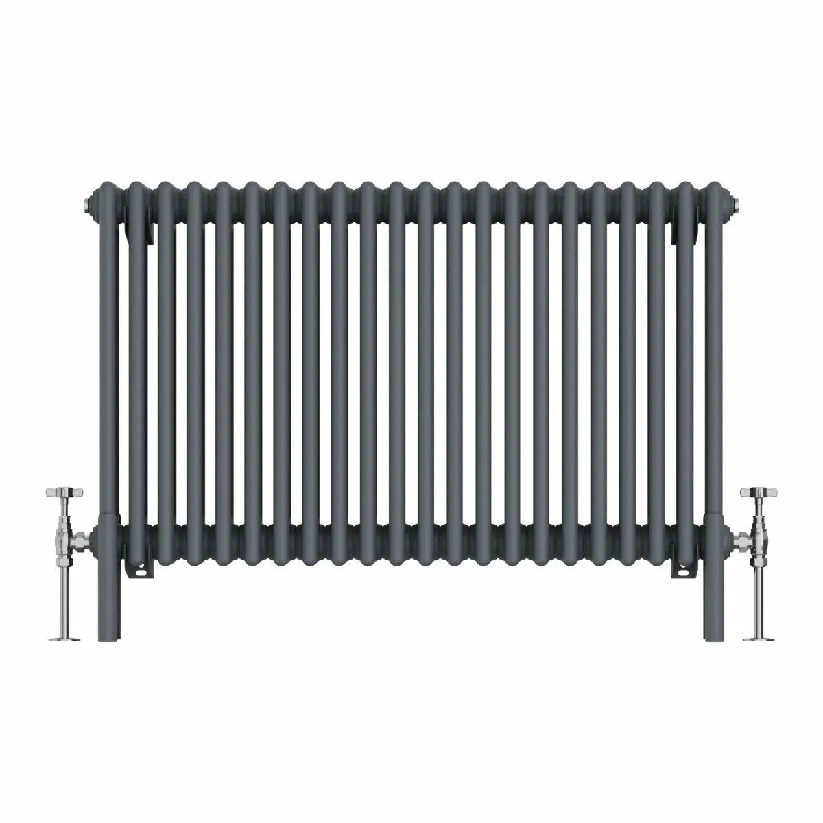 Ferentino - Traditional horizontal column radiator anthracite