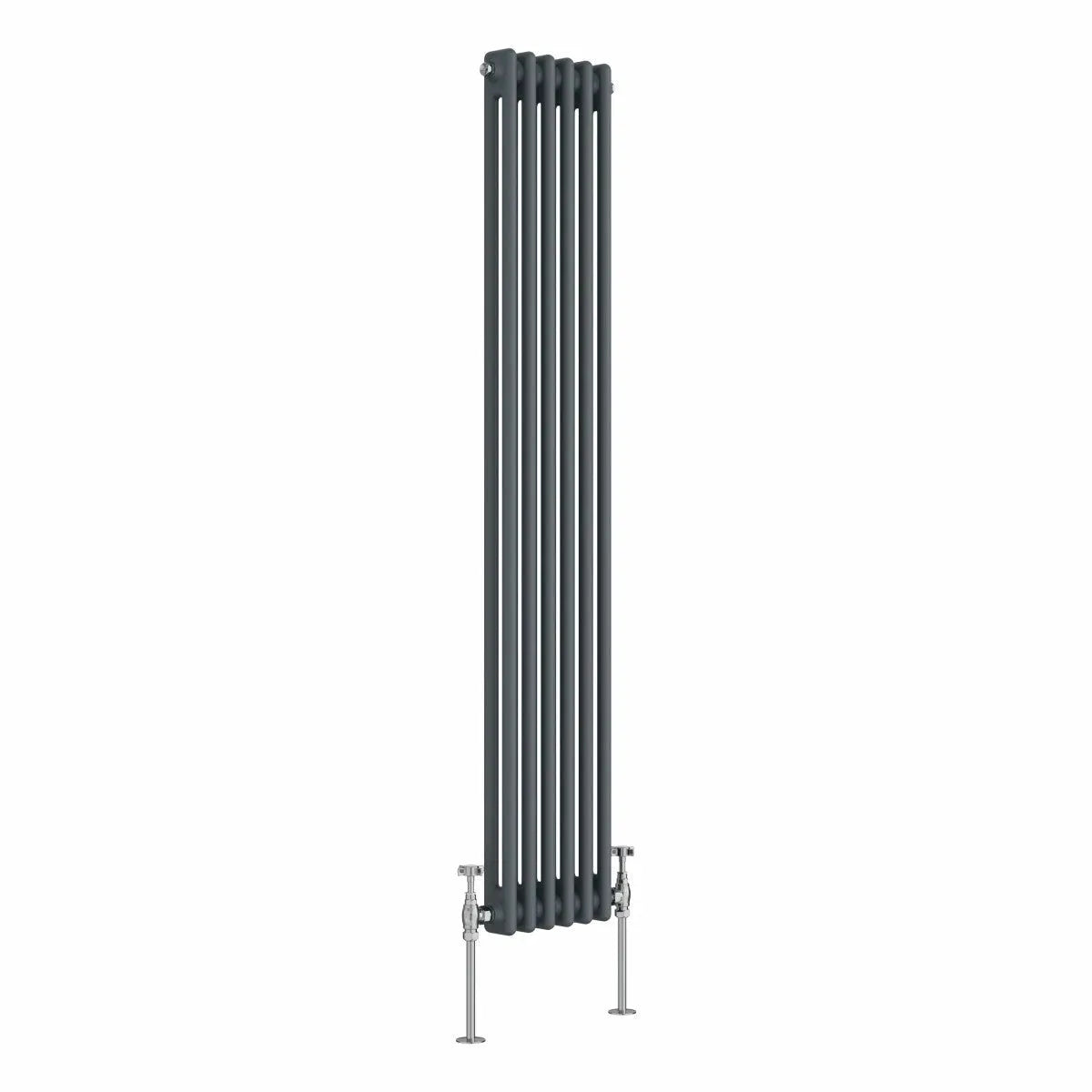 Ferentino - Traditional vertical column radiator anthracite