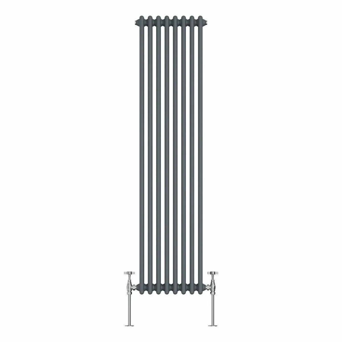 Ferentino - Traditional vertical column radiator anthracite